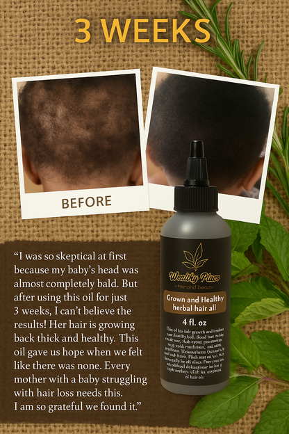 Grown and Healthy Herbal Oil