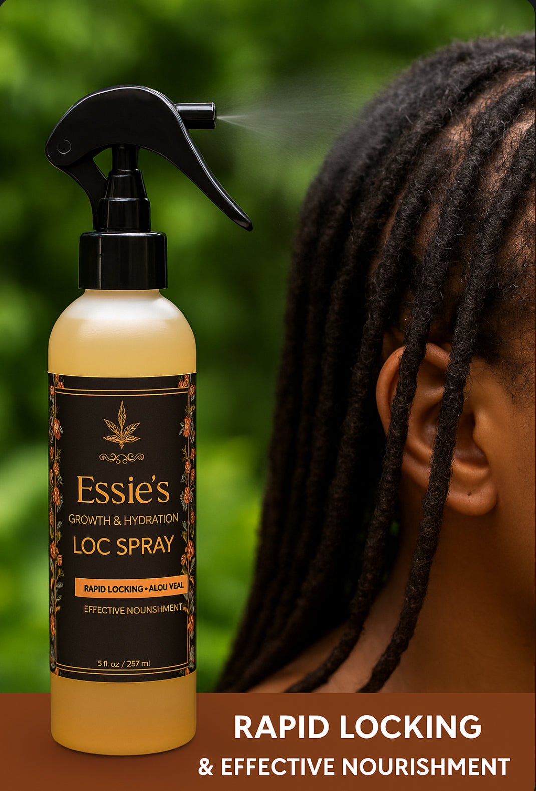 Essie’s Growth & Hydration Loc Spray