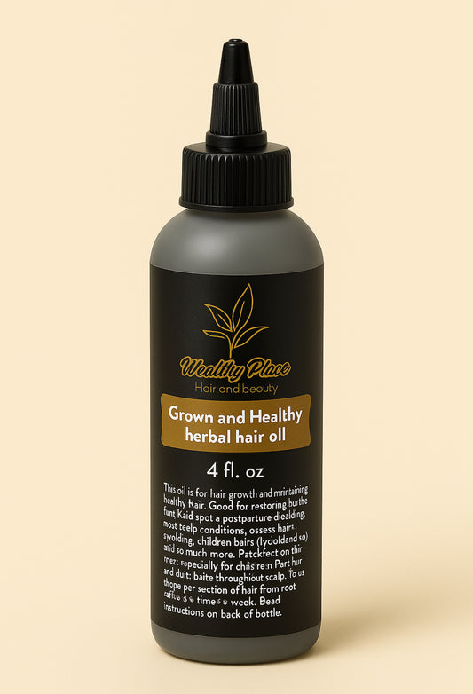 Grown and Healthy Herbal Oil